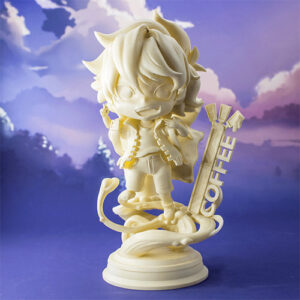 unpainted 3d figure chibi boy