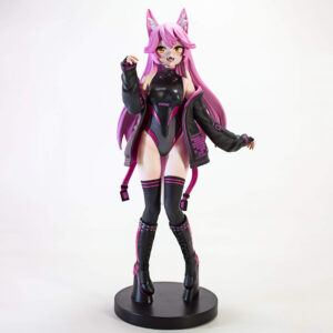 Chiino Anime figure, pink hair, black swimsuit